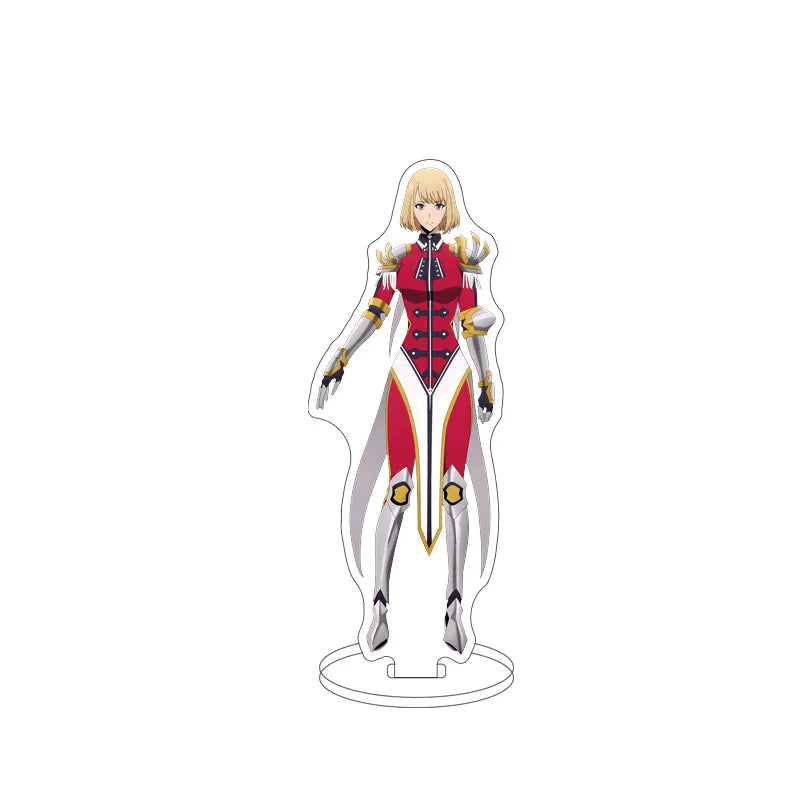 Solo Leveling Sung Jin Woo Yoo Acrylic Anime Stand Model Plate Desk Decoration