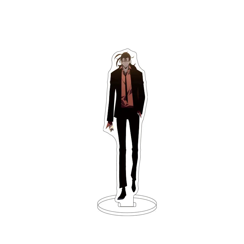 Solo Leveling Sung Jin Woo Yoo Acrylic Anime Stand Model Plate Desk Decoration