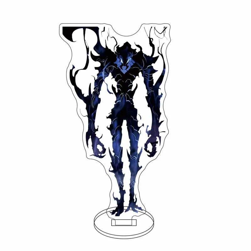 Solo Leveling Sung Jin Woo Yoo Acrylic Anime Stand Model Plate Desk Decoration