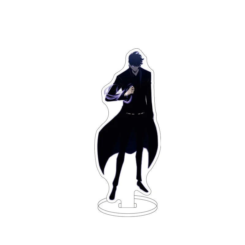 Solo Leveling Sung Jin Woo Yoo Acrylic Anime Stand Model Plate Desk Decoration