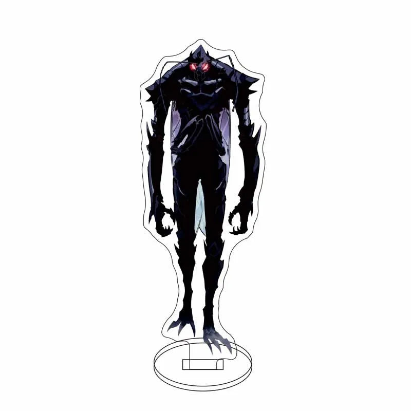 Solo Leveling Sung Jin Woo Yoo Acrylic Anime Stand Model Plate Desk Decoration