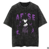 Solo Leveling Vintage Streetwear Graphic Print Tops Harajuku Loose Short Sleeve Tees