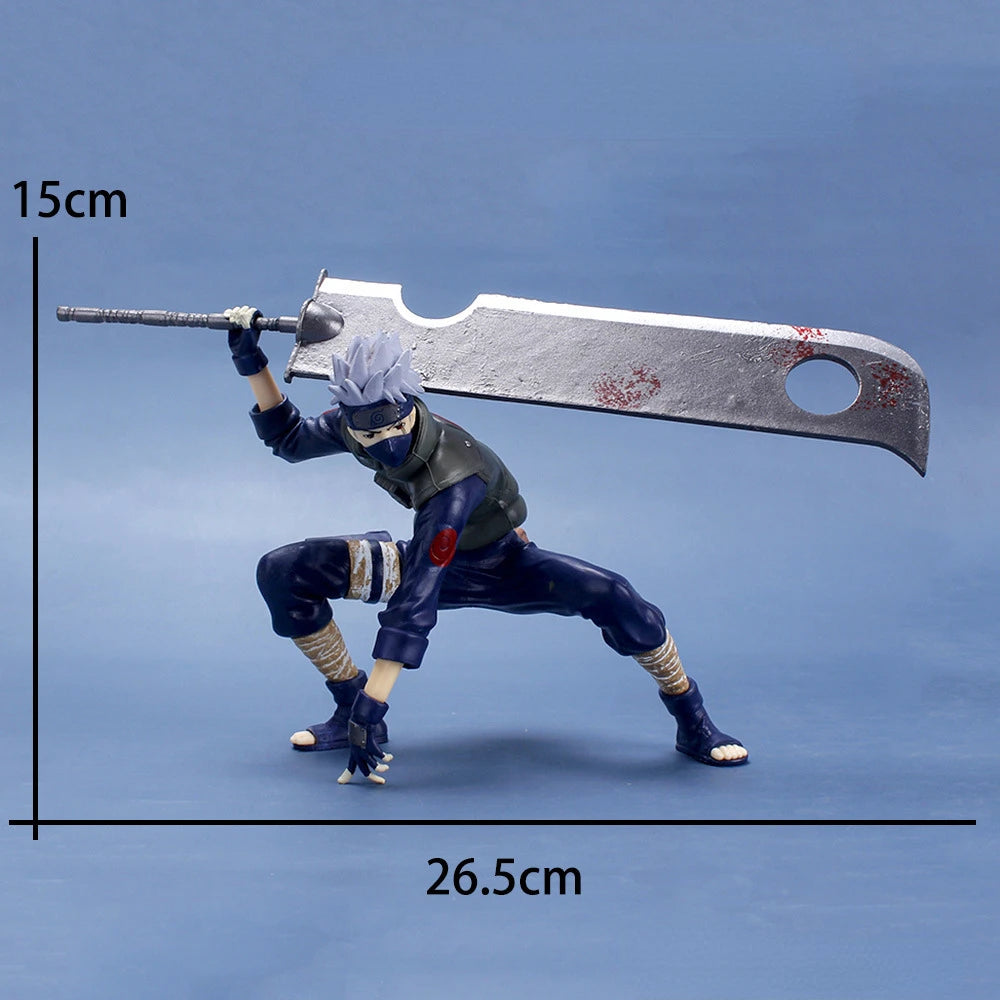 Anime Naruto Hatake Kakashi Action Figure PVC Model