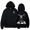 Death Note Ryuuku Skeleton Print Gothic Harajuku Manga Pullover Streetwear