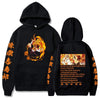 Kyōjurō Rengoku Graphic Print Long Sleeve Streetwear Hoodie