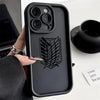 Attack On Titan For iPhone 15 14 13  Pro Max Eye Ladder Phone Case