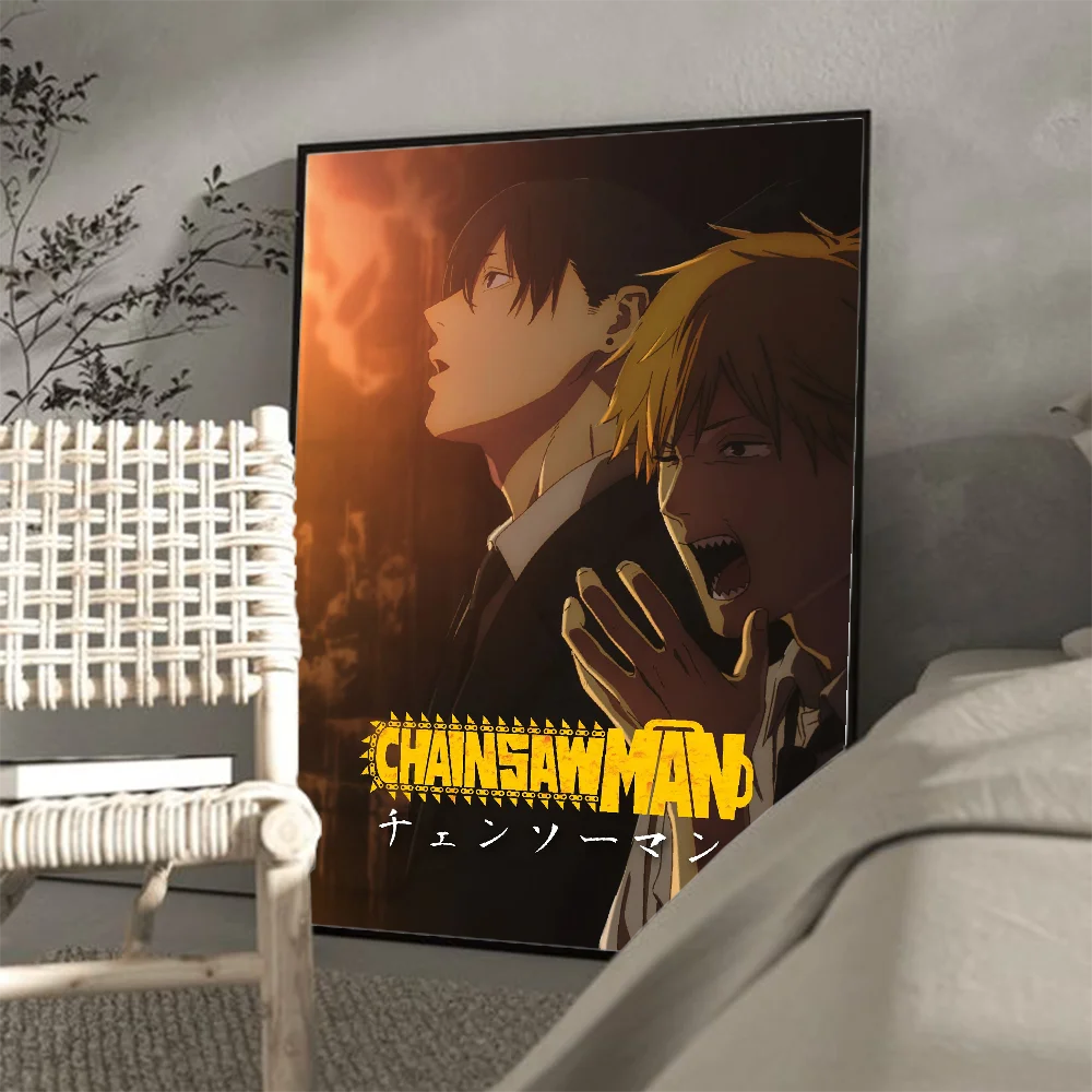 Chainsaw Man Poster Classic Vintage Posters Wall Decor