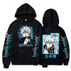 Gojo Satoru oversized long-sleeved pullover hoodie