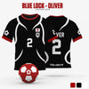 Blue Lock 3d Print Oversized Short Sleeve T shirt Breathable