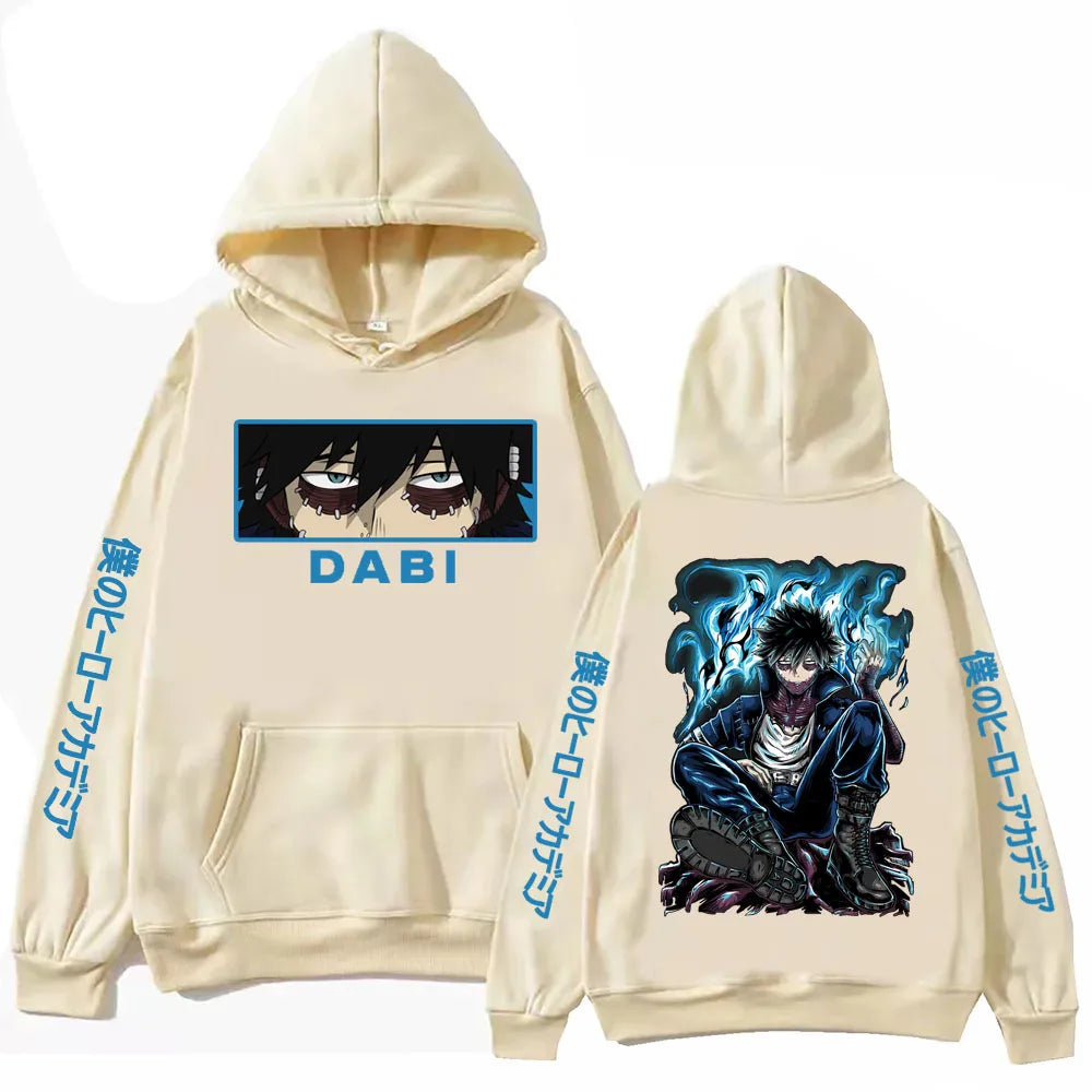 Dabi Harajuku  Pullover Hoodie