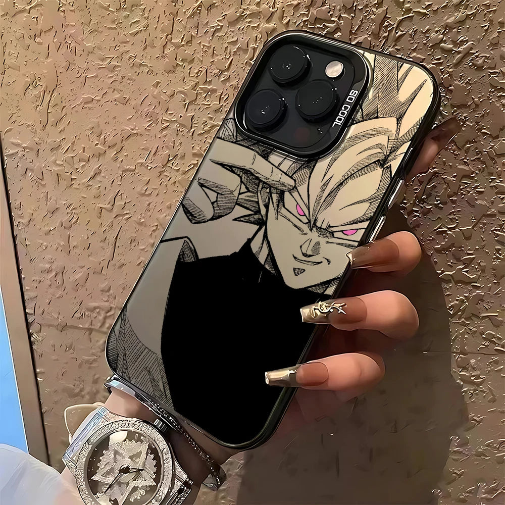 Dragon Ball Phone Case iPhone 16 15 14 13 12 mini Pro Max Plus Anti Fall Matte Back Cover